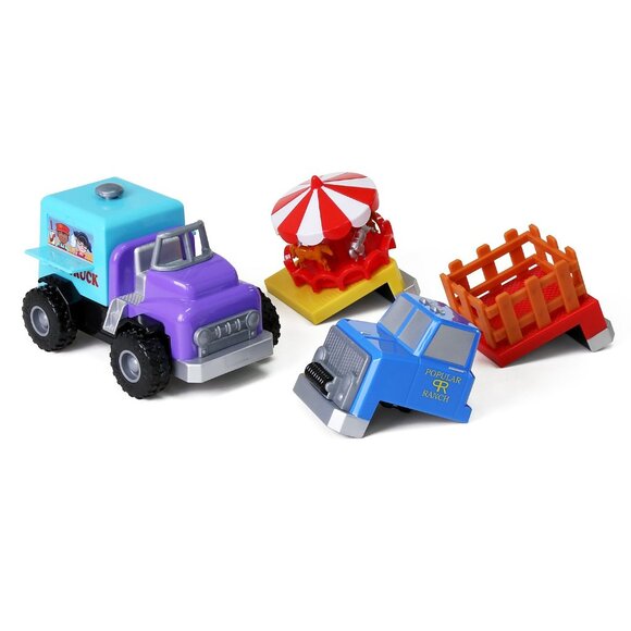 NEW! Popular Playthings Magnetic Build-a-Truck™ County Fair - Picture 2 of 6